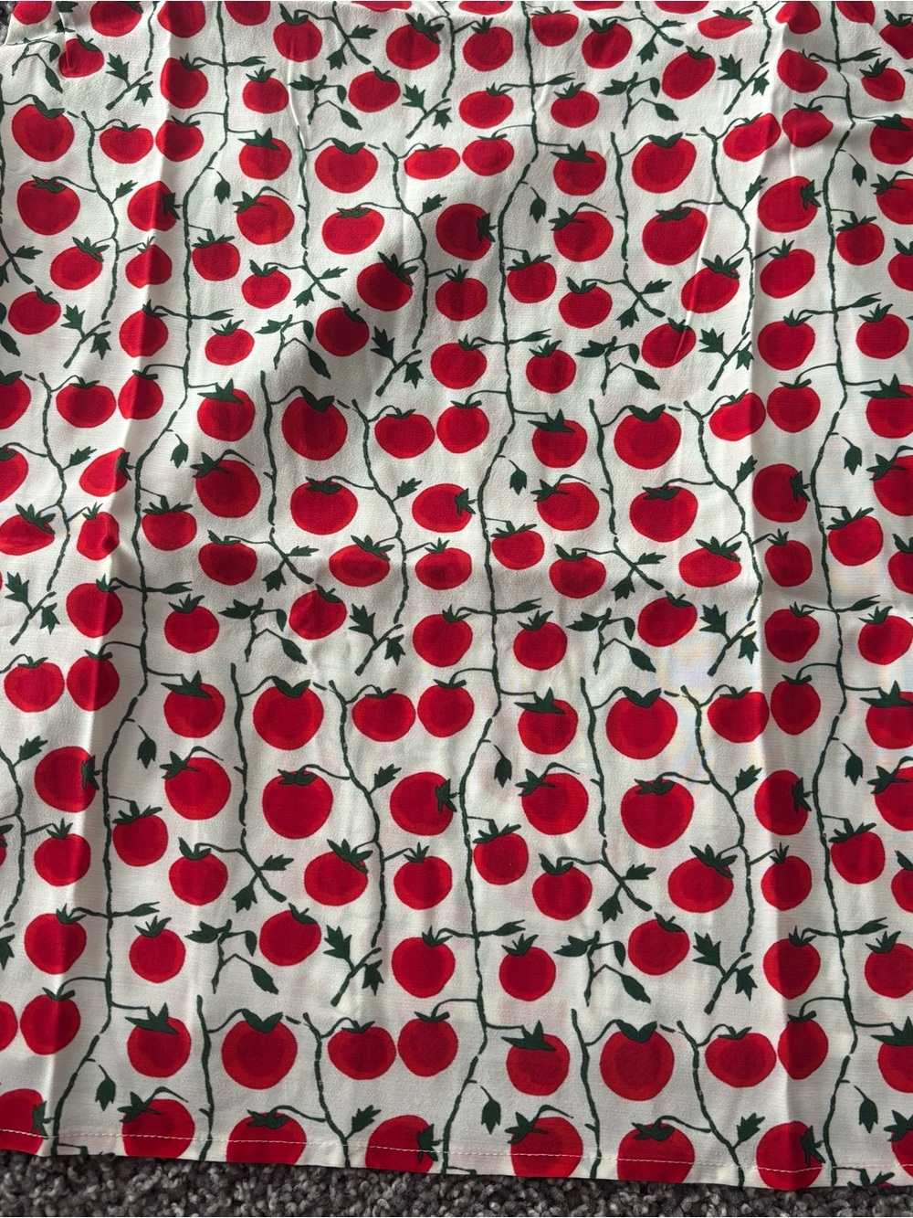 Staud Tomato Print Mini Dress - Picture 4 of 4